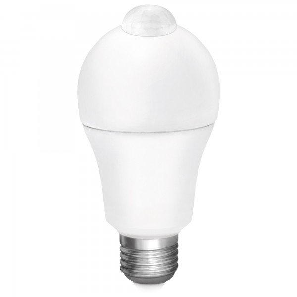 Bomb.led estandar sens.pir+cre.e27 10w.f (caja de 6 unidades)