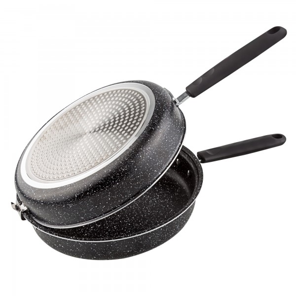 Sarten doble tortilla induccion 26cm.