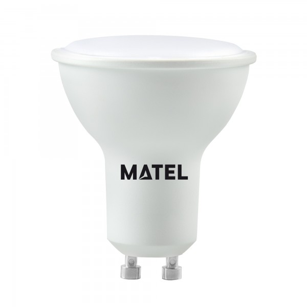 Bomb.led dicroica 120º gu10   8w.neutra (caja de 10 unidades)