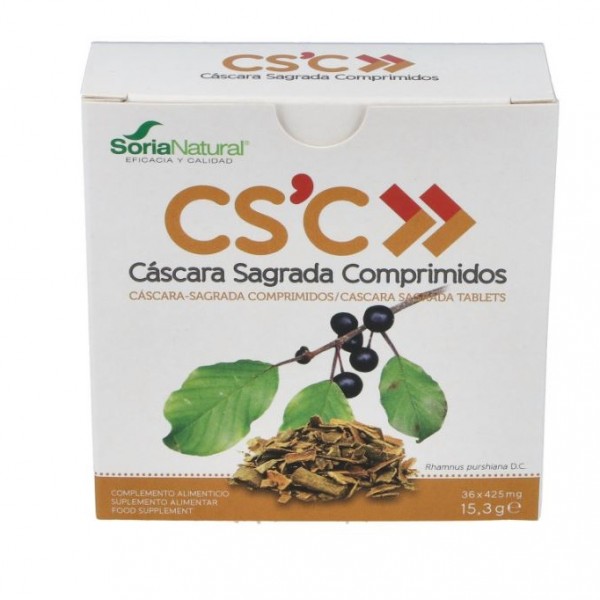 CASCARA SAGRADA 36 COMPS SORIA NATURAL R.09425