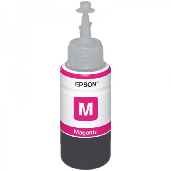 Epson botella tinta ecotank t6641 magenta
