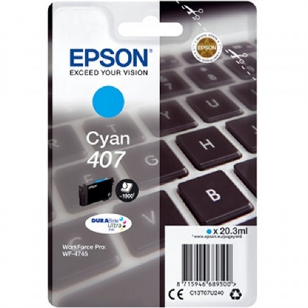Epson cartucho wf-4745 cyan