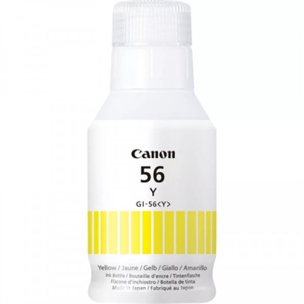 Canon botella tinta gi-56y amarillo