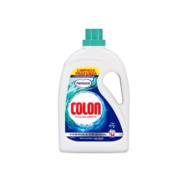 Colon Detergente gel blancura impecable fragancia nenuco gel activo 31 dosis