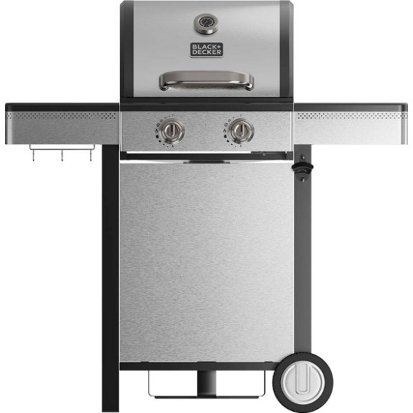 Barbacoa de gas bxog7200e con 2 quemadores 116 x 58 x 118,5 cm