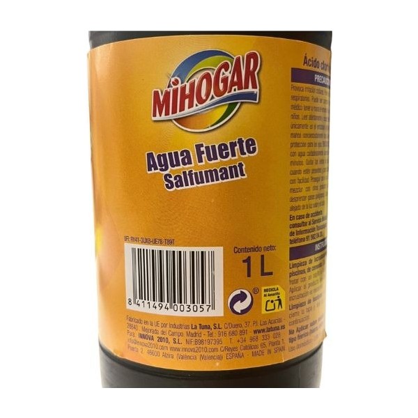 Mihogar aguafuerte salfumant 1l.